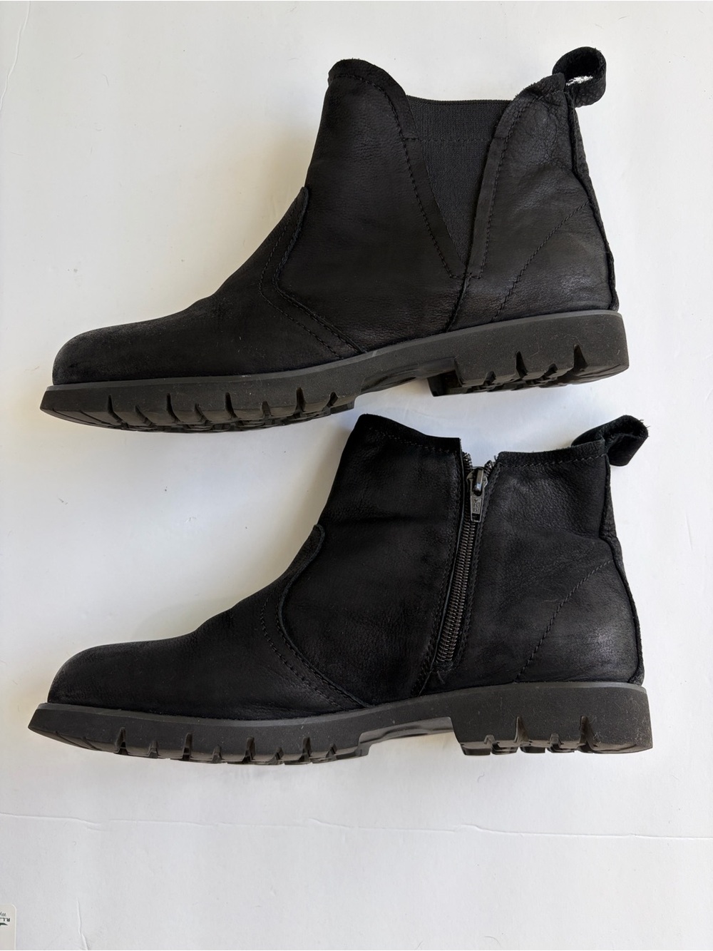 David Tate Black Water resistant  Ankle Boots